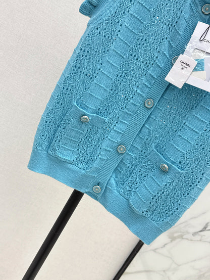Chan 25fw knitted vest