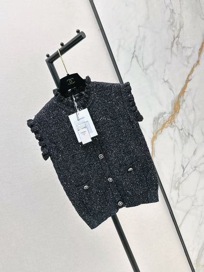 Chan 25fw knitted vest