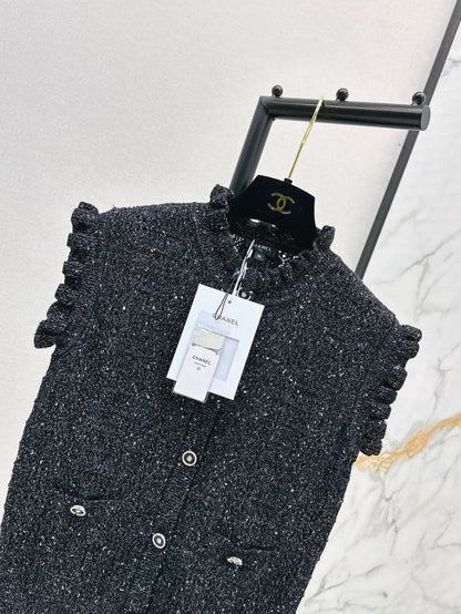 Chan 25fw knitted vest