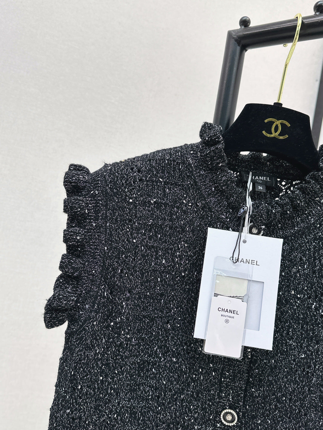 Chan 25fw knitted vest
