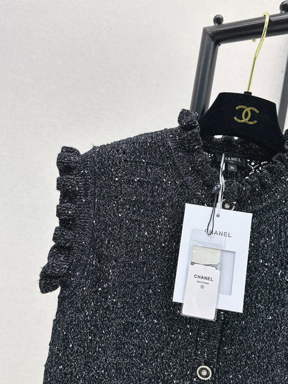 Chan 25fw knitted vest