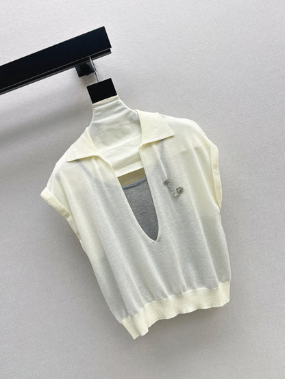 Chan 25ss knitted shirt