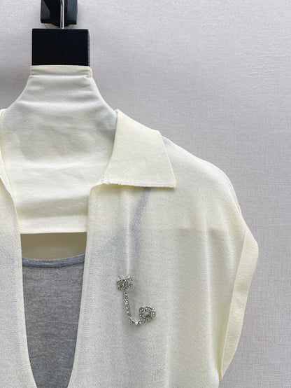 Chan 25ss knitted shirt