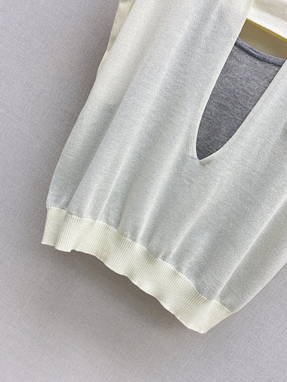 Chan 25ss knitted shirt