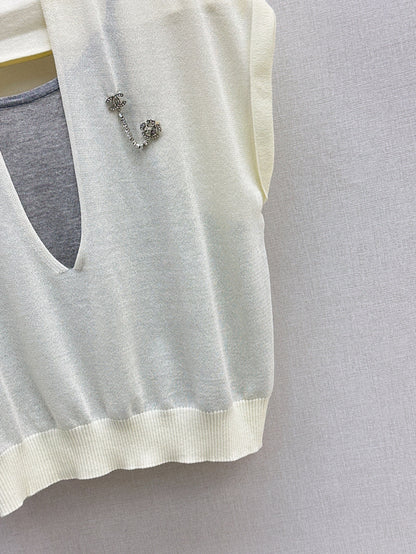 Chan 25ss knitted shirt