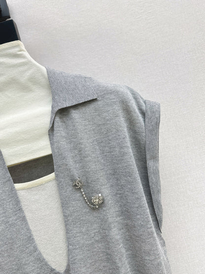 Chan 25ss knitted shirt
