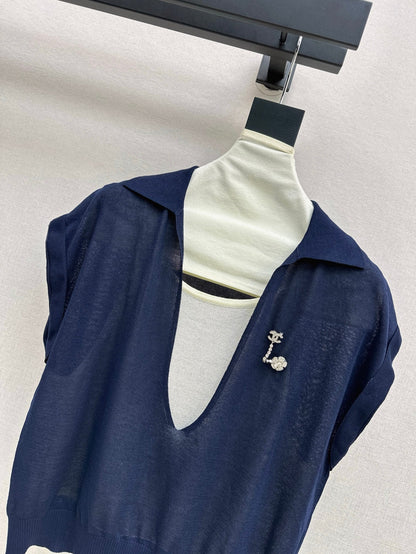 Chan 25ss knitted shirt