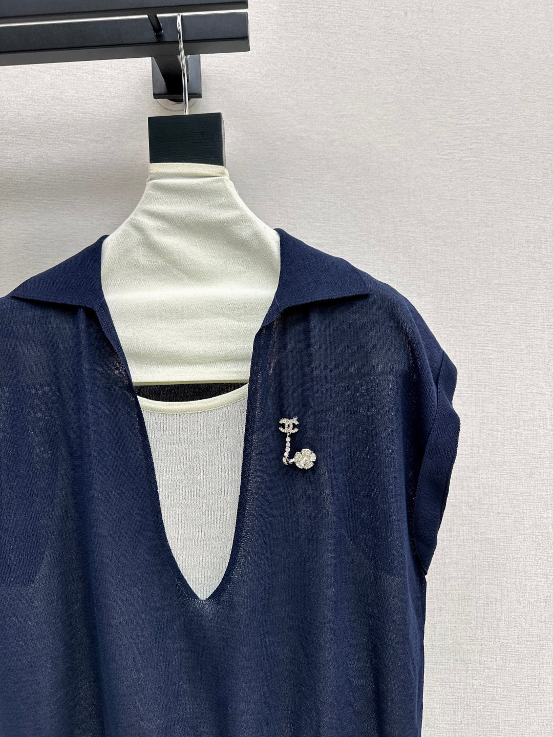 Chan 25ss knitted shirt