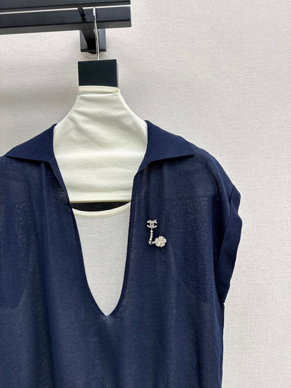 Chan 25ss knitted shirt