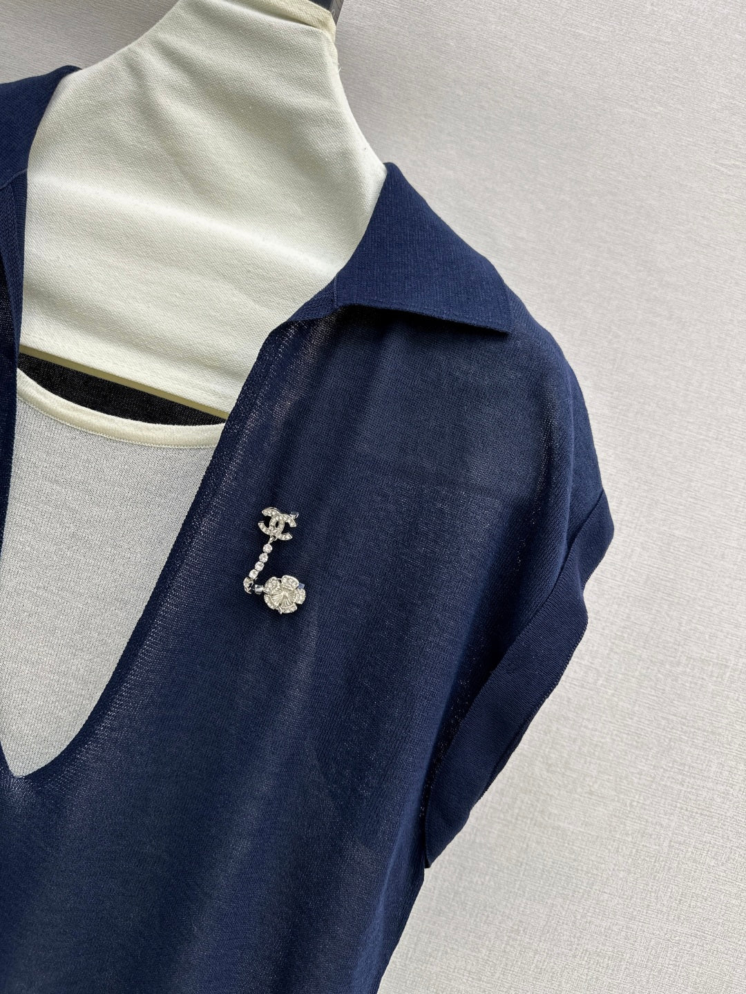 Chan 25ss knitted shirt