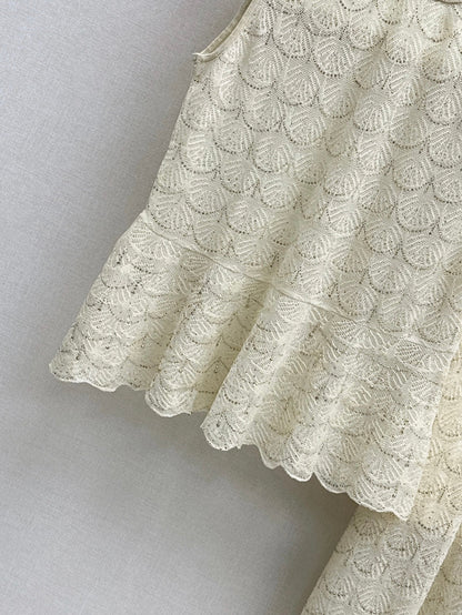 Chan 25ss beaded suit