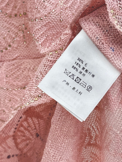 Chan 25ss beaded suit