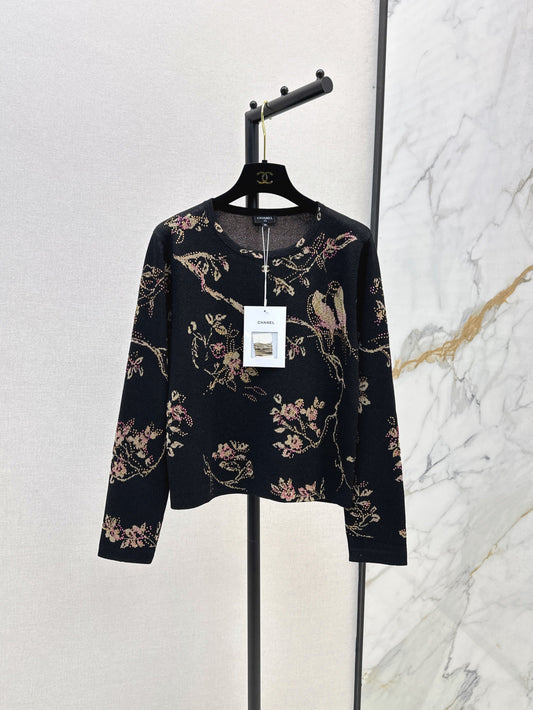 Chan 25fw jacquard sweater