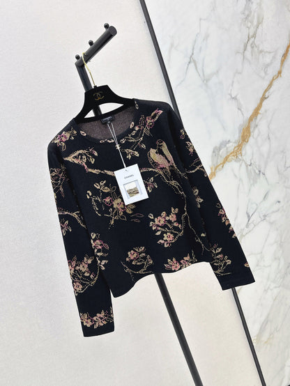 Chan 25fw jacquard sweater