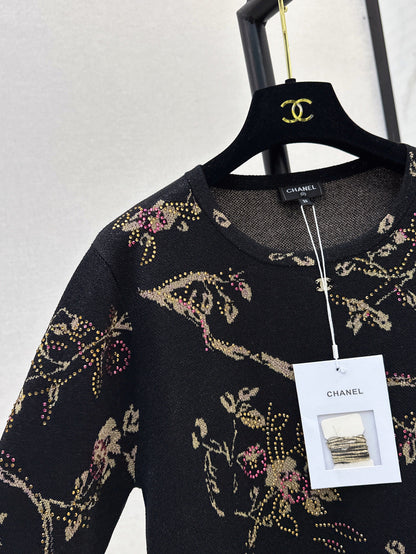 Chan 25fw jacquard sweater