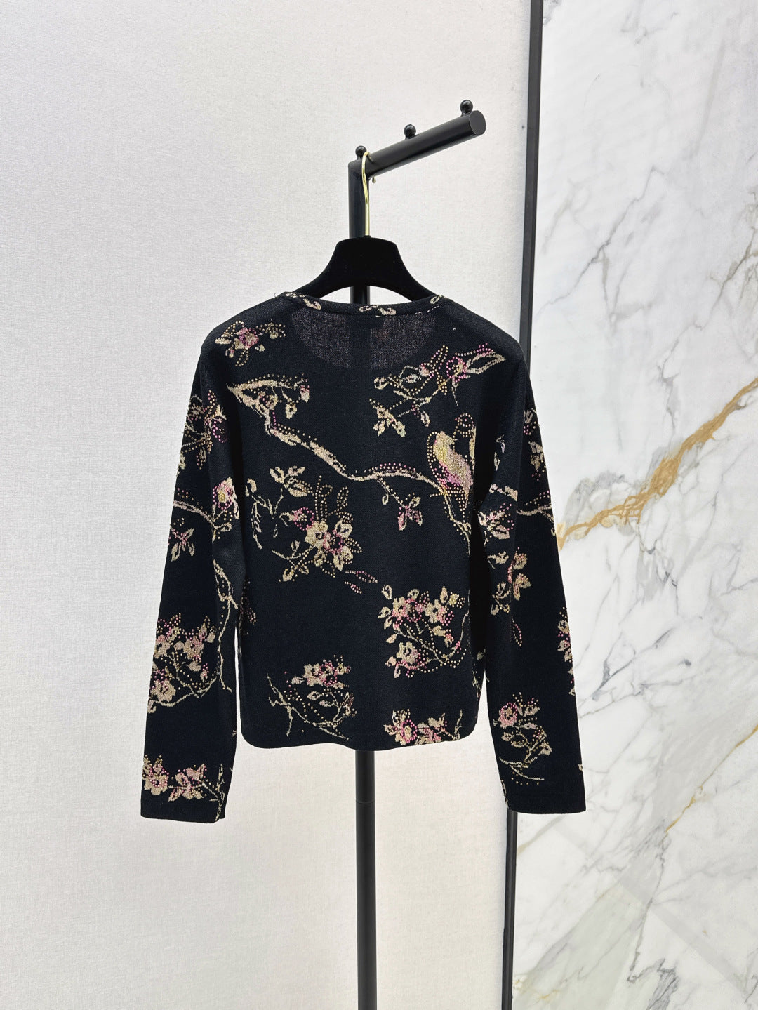 Chan 25fw jacquard sweater