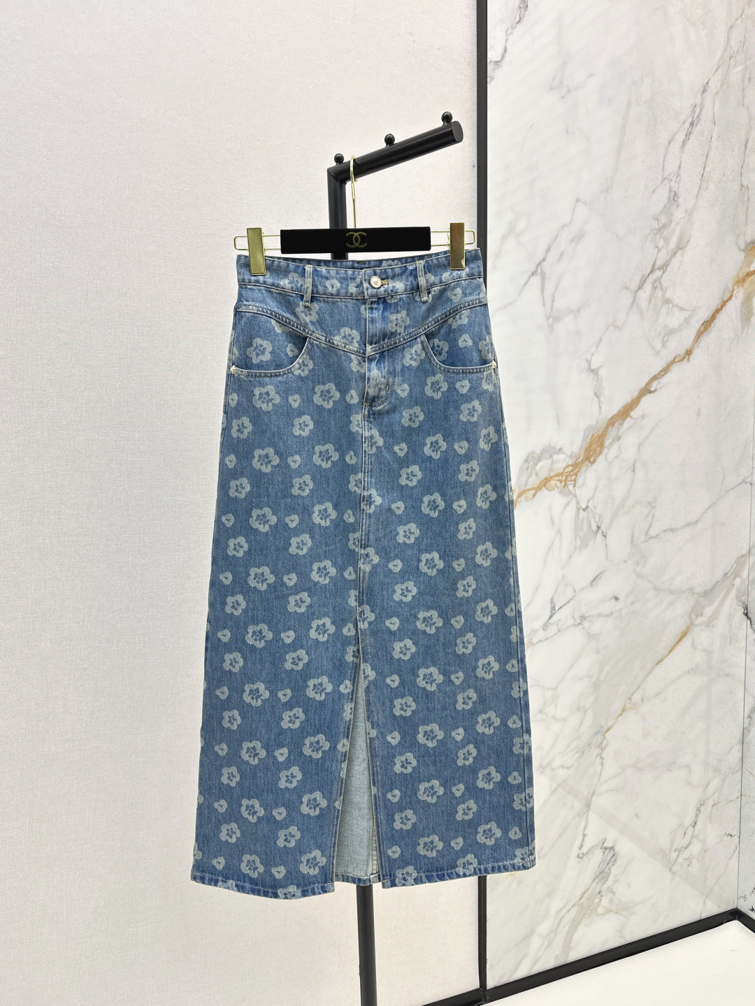 Chan 25fw printed skirt