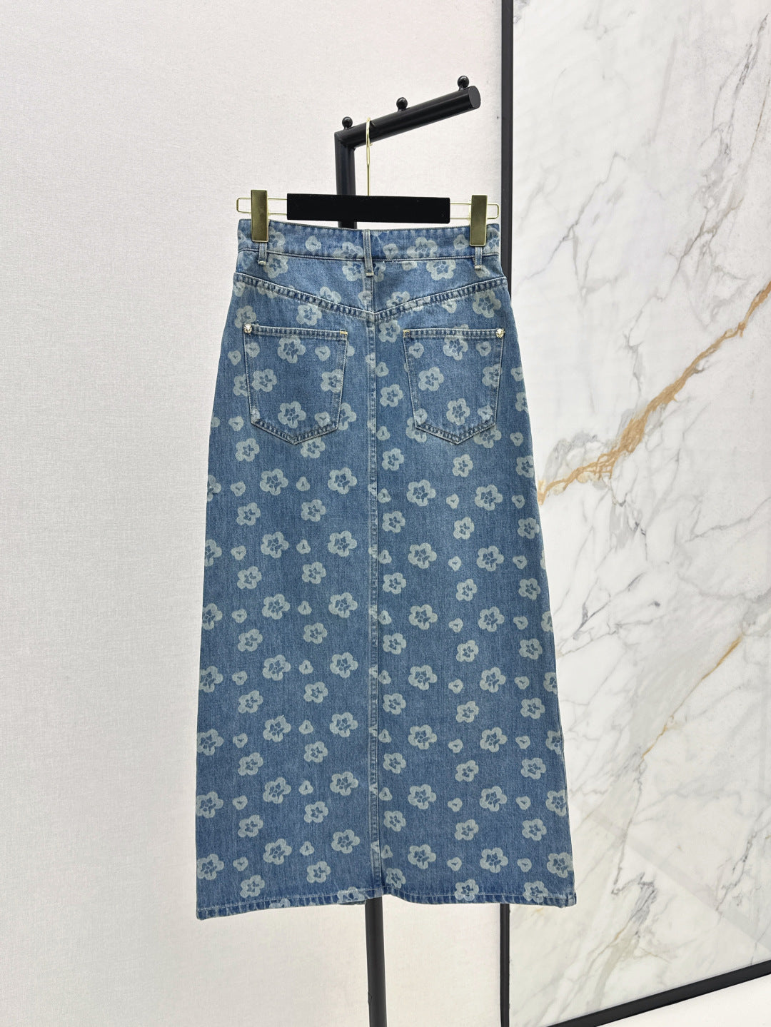 Chan 25fw printed skirt
