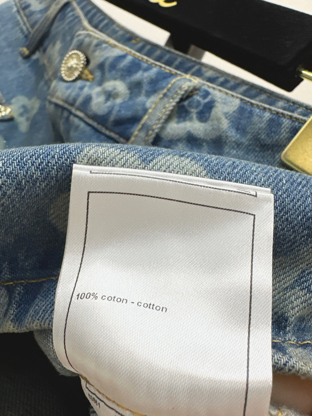 Chan 25fw denim short