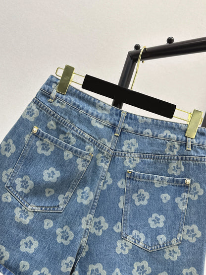 Chan 25fw denim short
