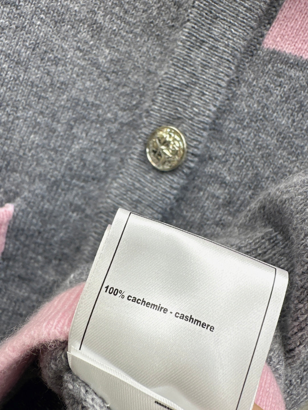 Chan 25fw cashmere knit suit