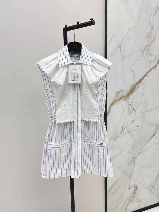 Chan 25ss embroidered dress