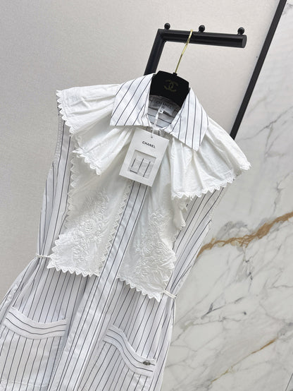 Chan 25ss embroidered dress