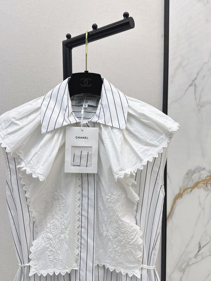 Chan 25ss embroidered dress