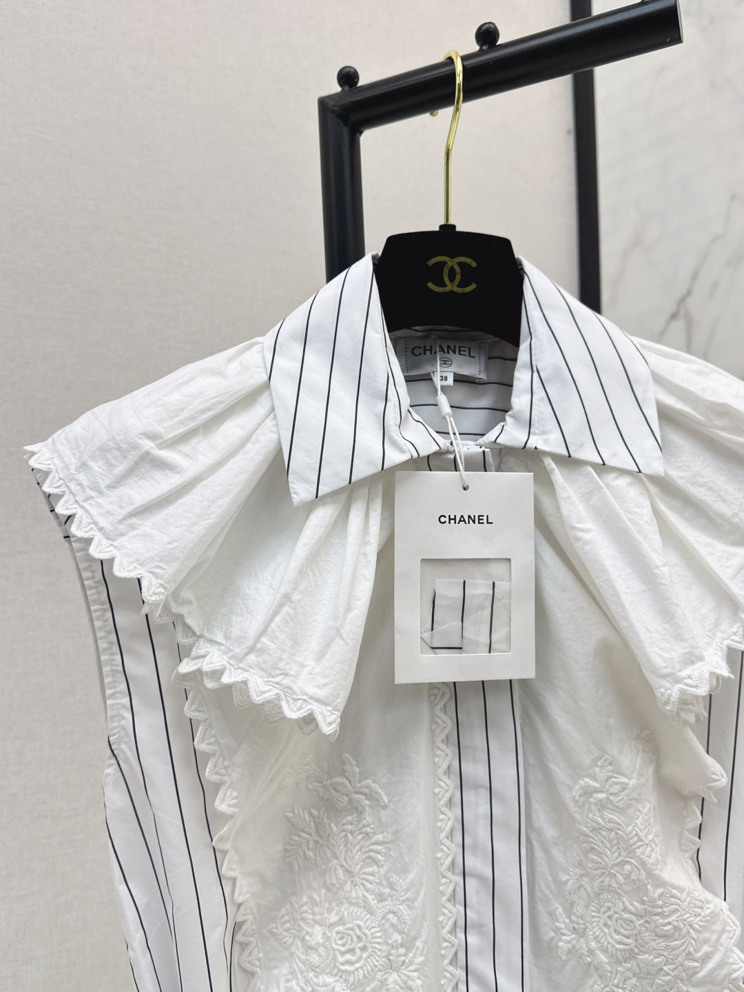 Chan 25ss embroidered dress
