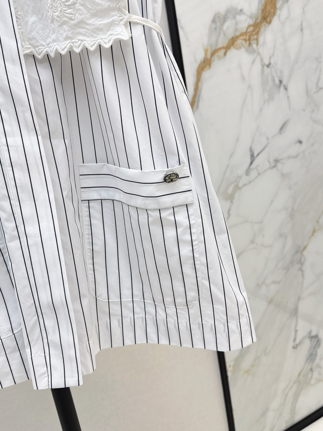 Chan 25ss embroidered dress