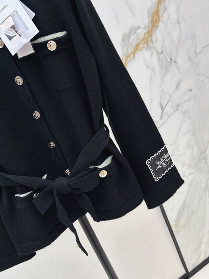 Chan 25fw knitted jacket