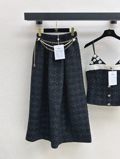 Chan 25fw woven skirt