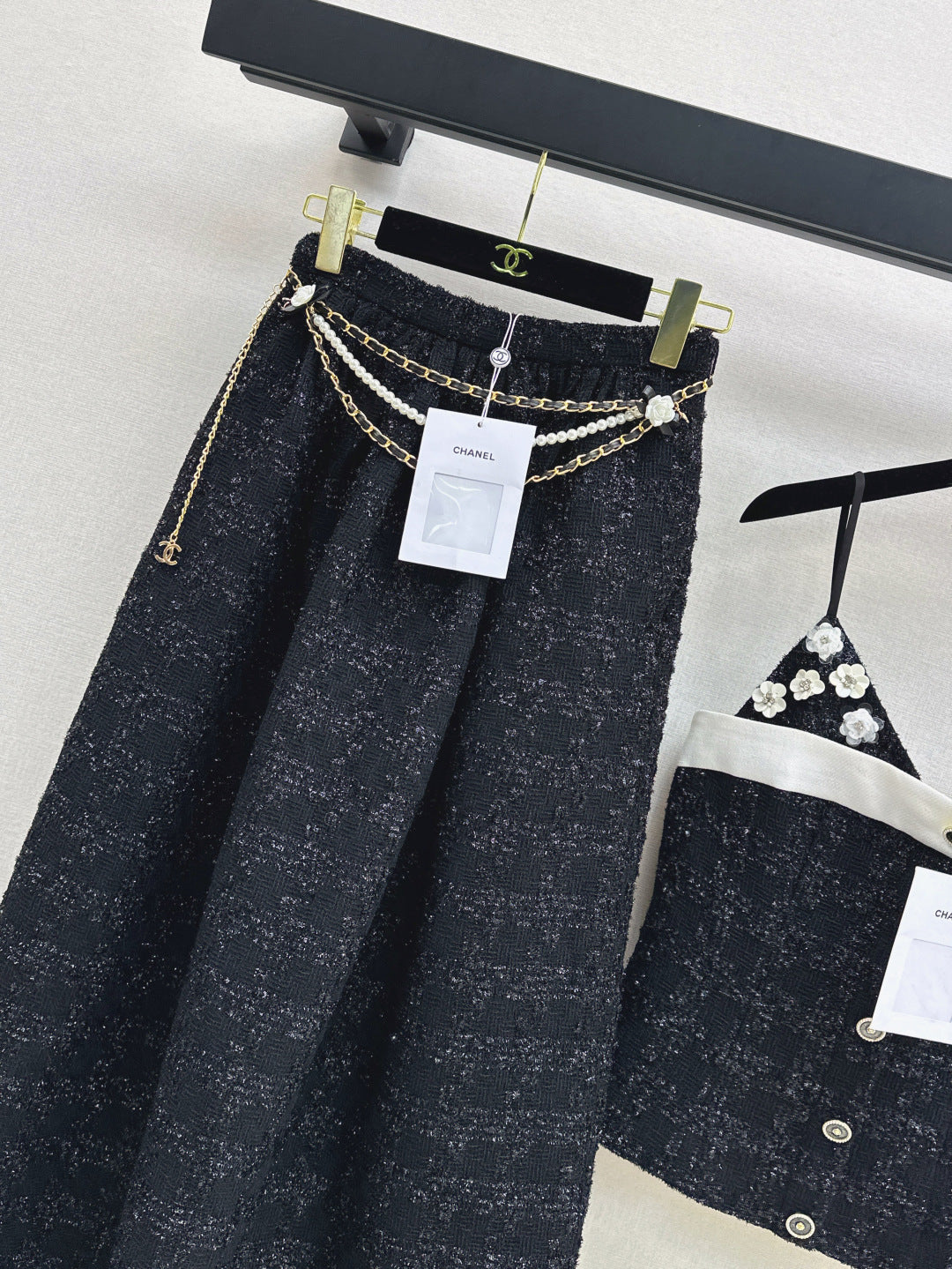Chan 25fw woven skirt