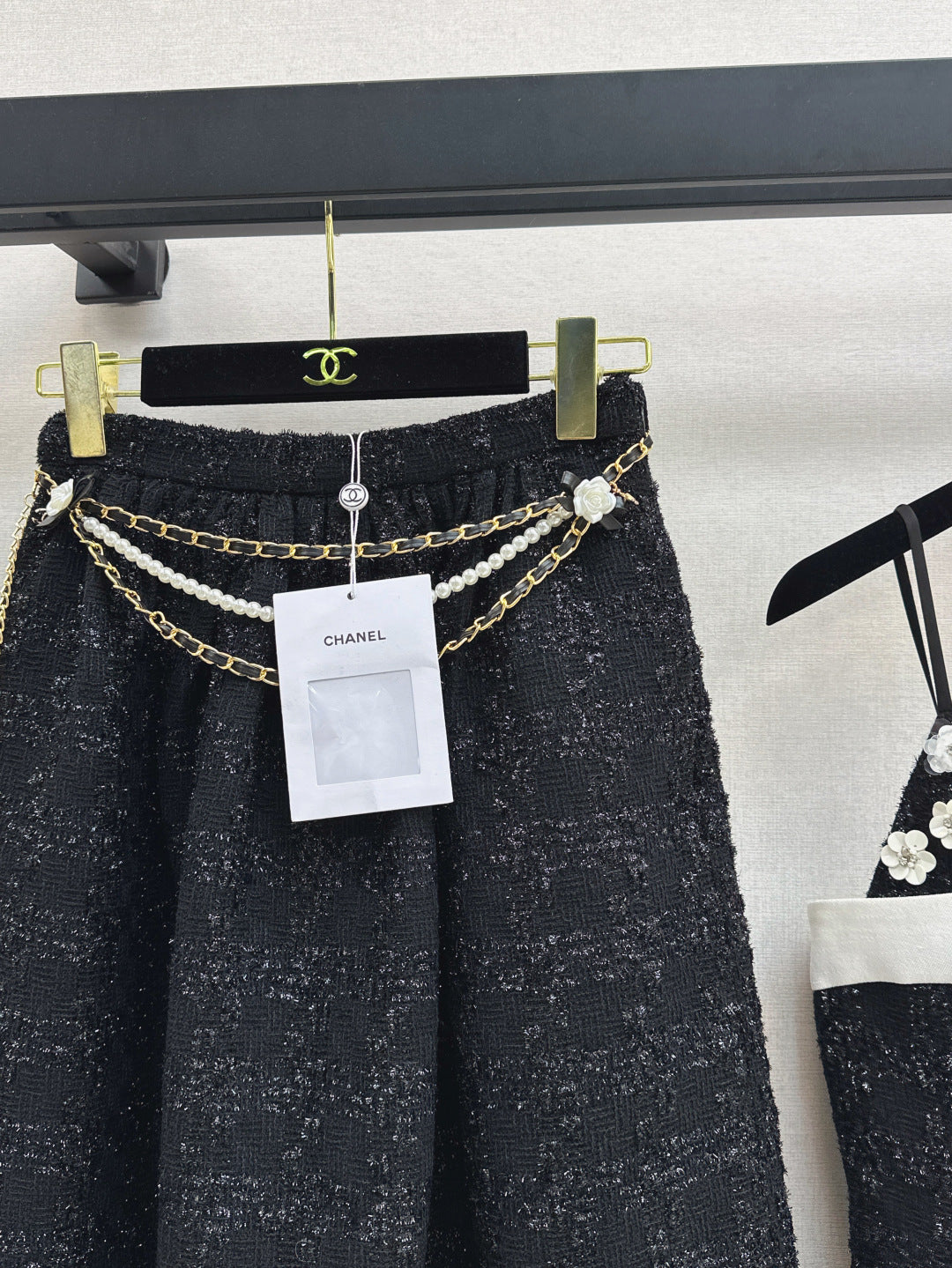 Chan 25fw woven skirt