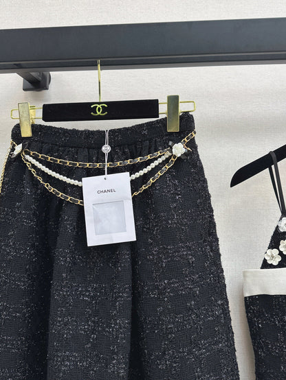 Chan 25fw woven skirt