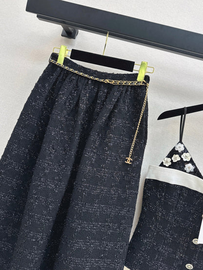 Chan 25fw woven skirt
