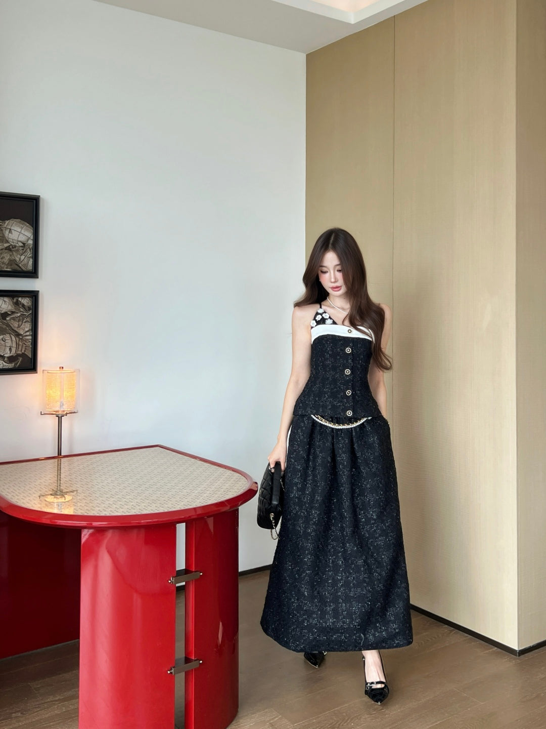 Chan 25fw beaded camisole