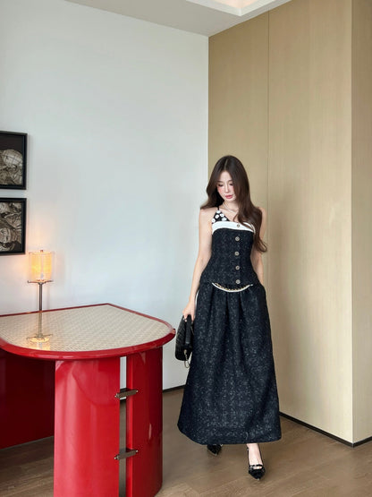 Chan 25fw woven skirt