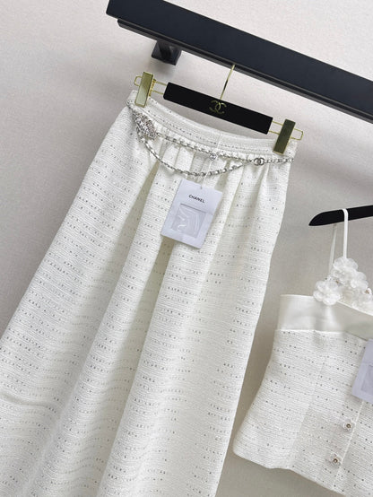 Chan 25fw woven skirt