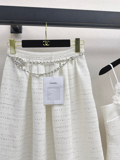 Chan 25fw woven skirt