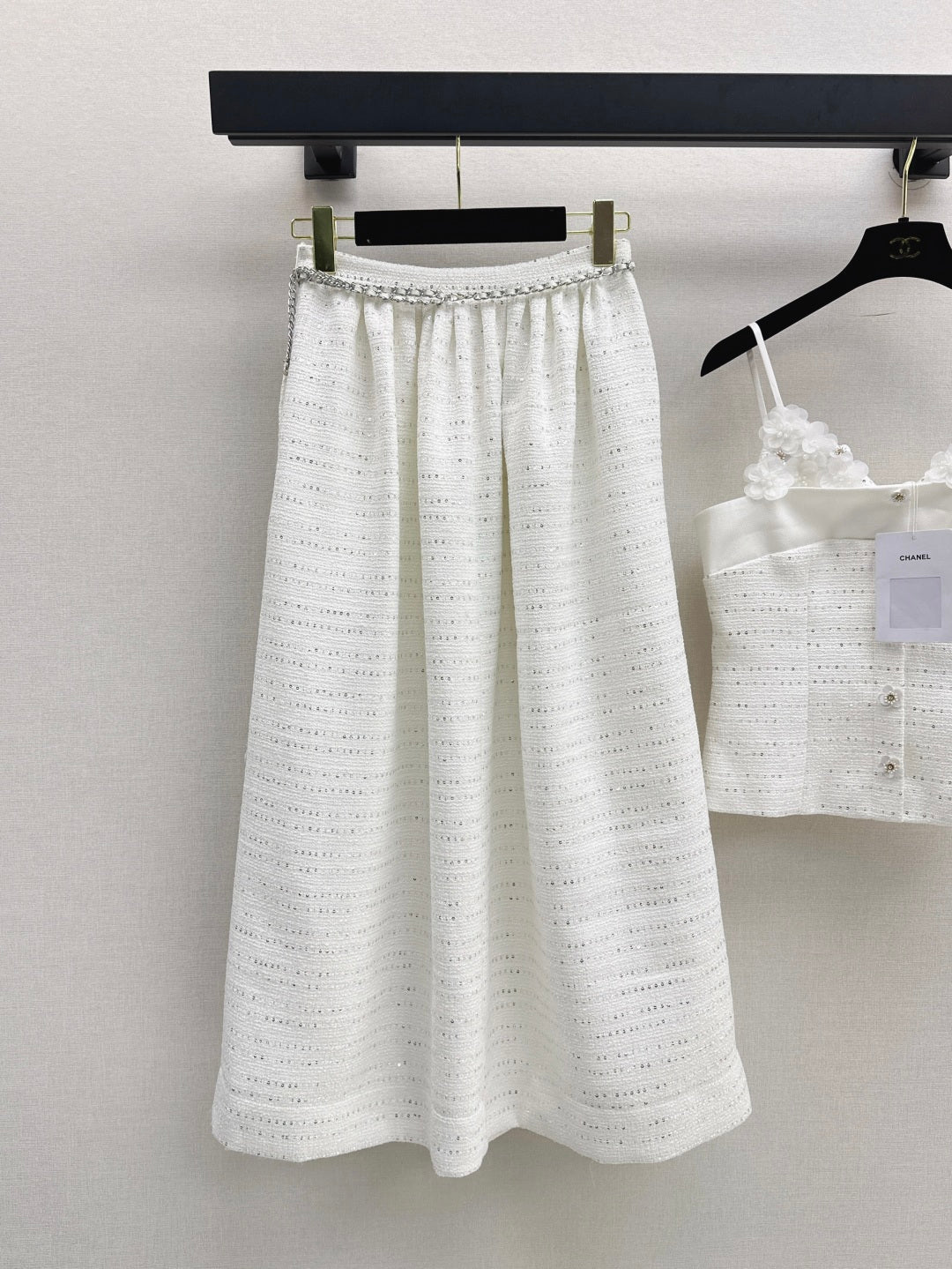 Chan 25fw woven skirt