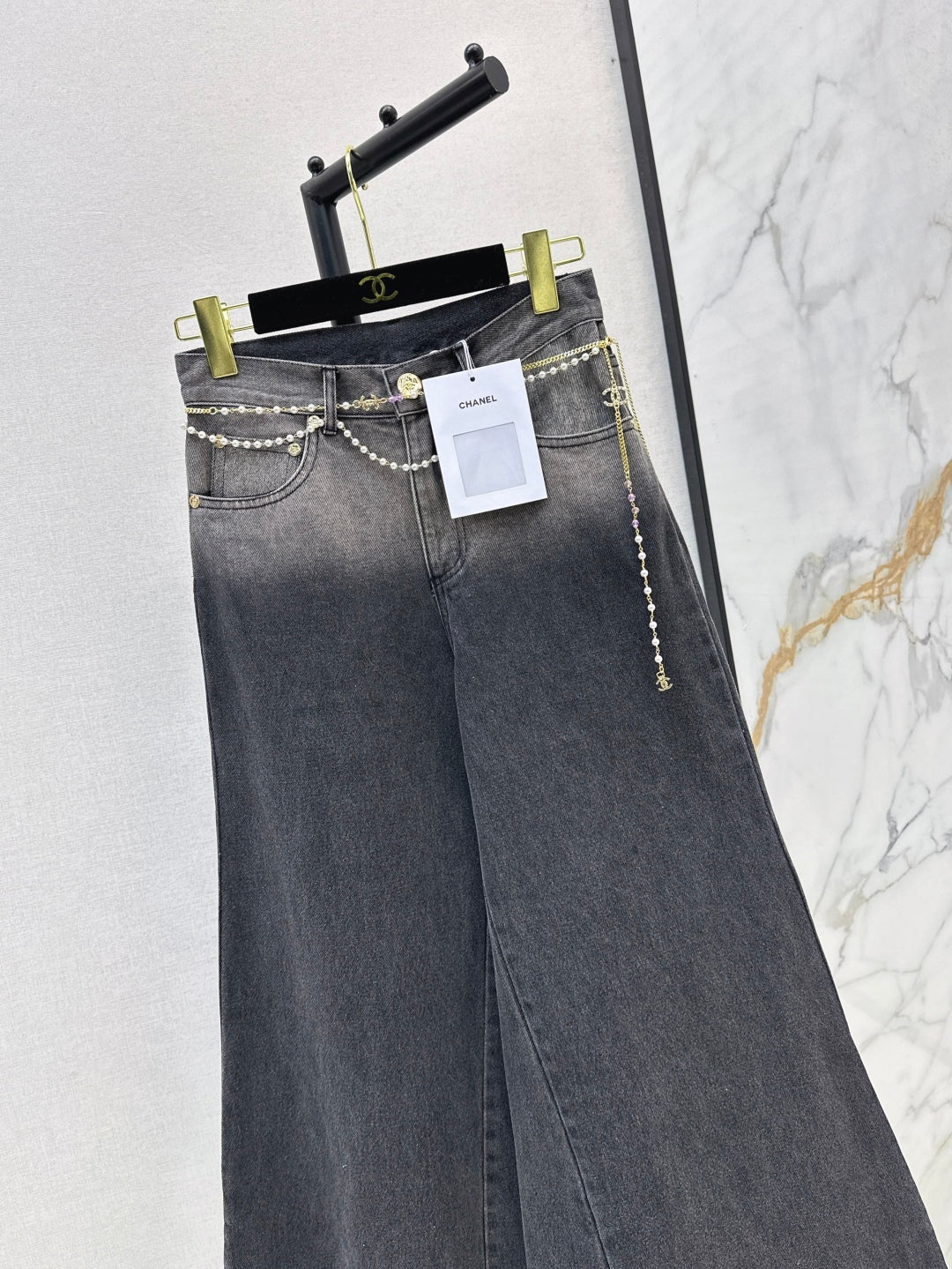 Chan 25fw flared jeans