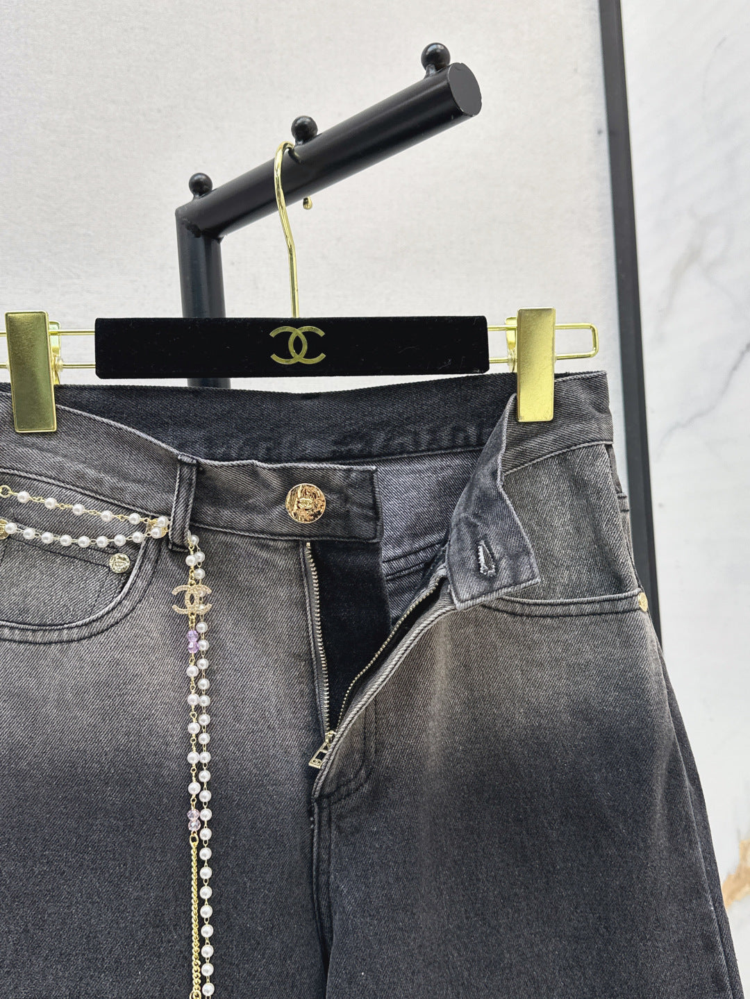 Chan 25fw flared jeans