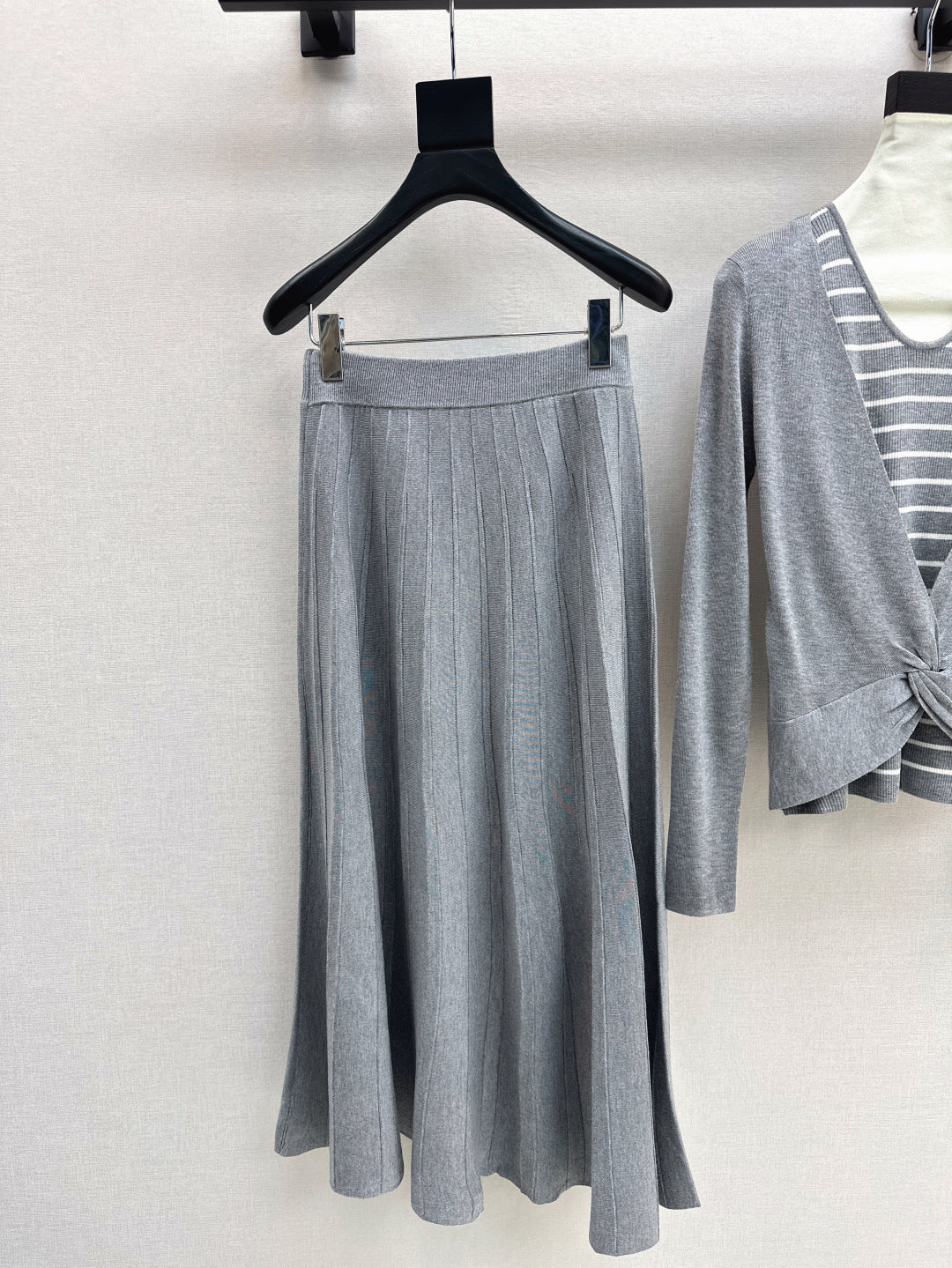 Chan 25fw knitted suit
