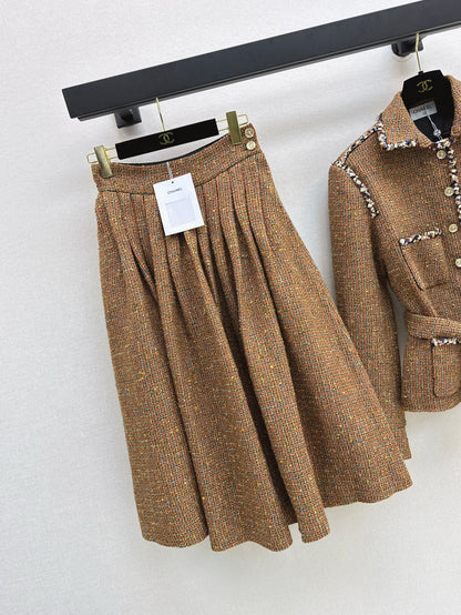 Chan 25fw woven skirt
