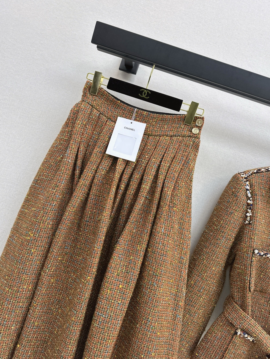 Chan 25fw woven skirt