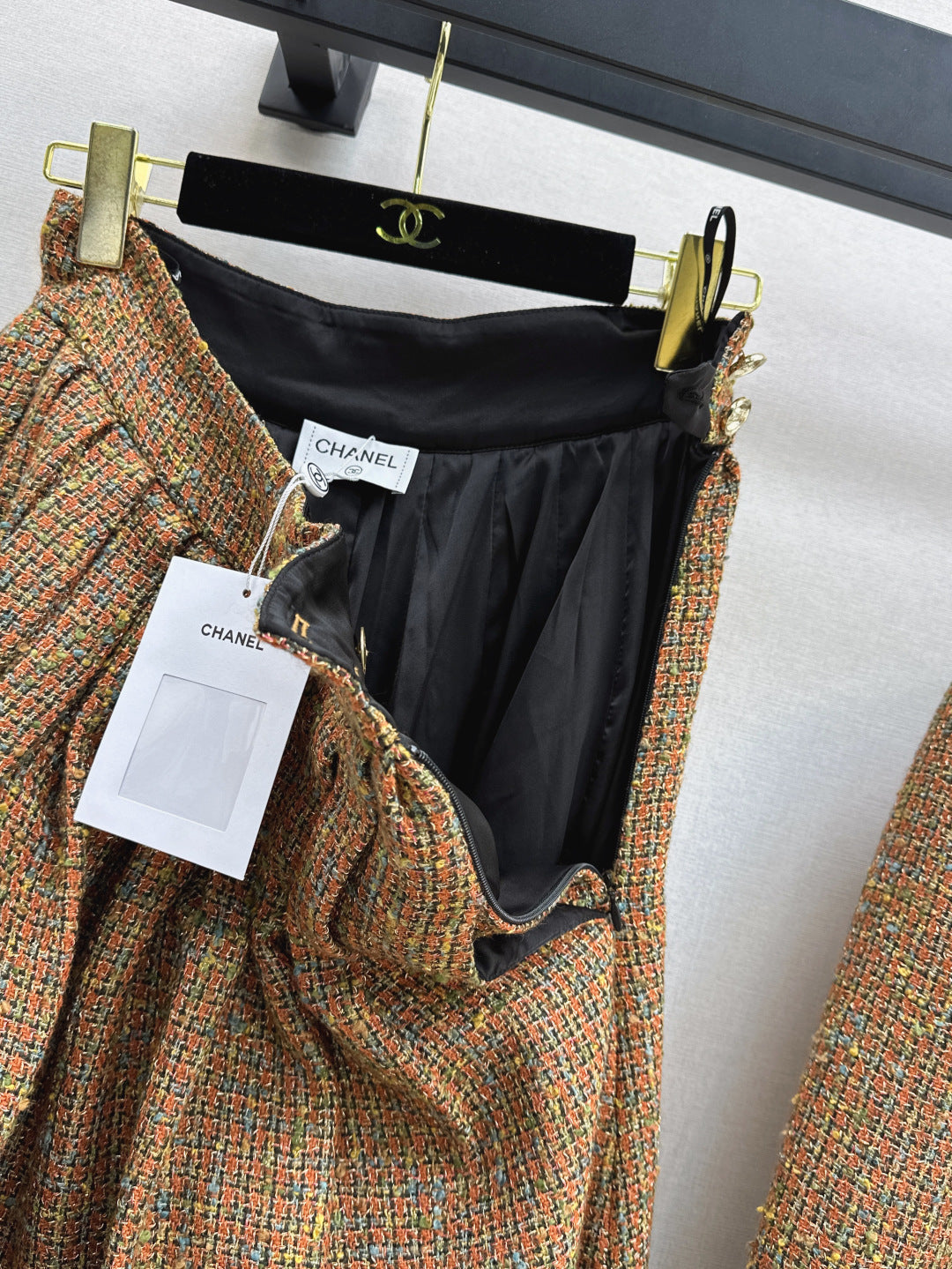 Chan 25fw woven skirt