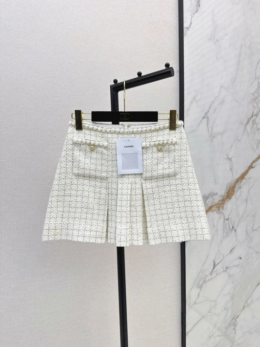 Chan 25fw woven skirt