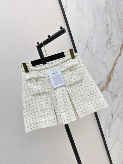 Chan 25fw woven skirt