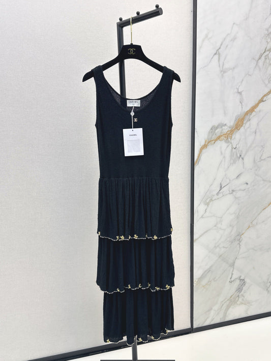 Chan 25fw ruffle dress